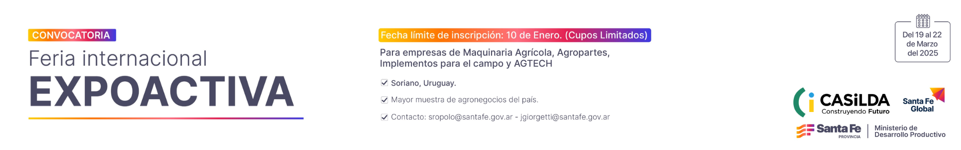 FERIA INTERNACIONAL EXPOACTIVA URUGUAY 2025