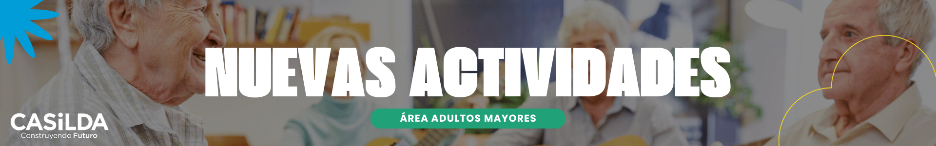 🎶🧘‍♀️ ¡Nuevos talleres para adultos mayores en Casilda!
