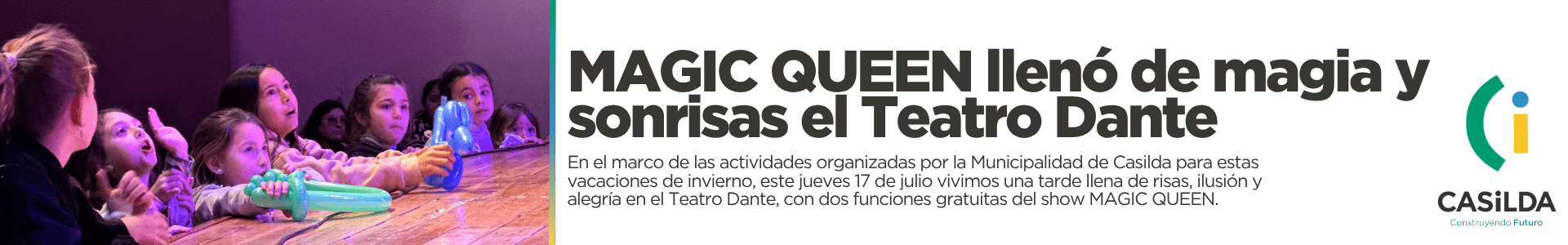 🎭 MAGIC QUEEN en el Teatro Dante ✨