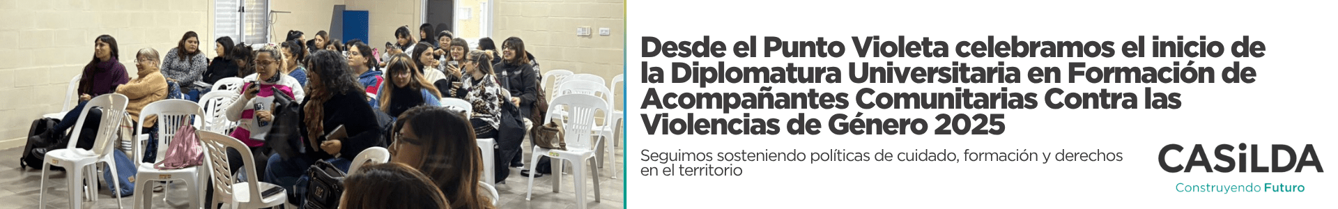Formación de Acompañantes Comunitarias Contra las Violencias de Género 2025