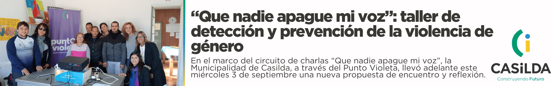 “Que nadie apague mi voz”