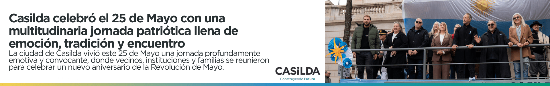 Casilda celebró el 25 de Mayo